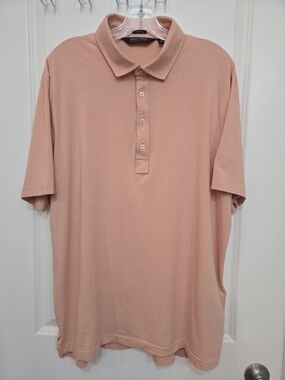 POLO GOLF by Ralph Lauren Peach Short-Sleeve Polo XL